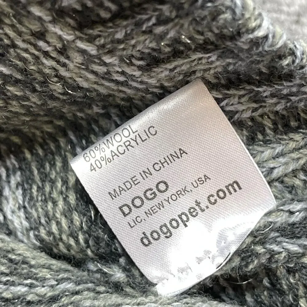 DOGO Multi-Way Turtleneck Sweater Black Size XL